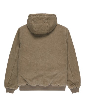 element, Dulcey Canvas - Canvas Jack voor Heren, STONE GRAY (cpn0) Dulcey Canvas - Canvas Jacket for Men  ELYJK00214
