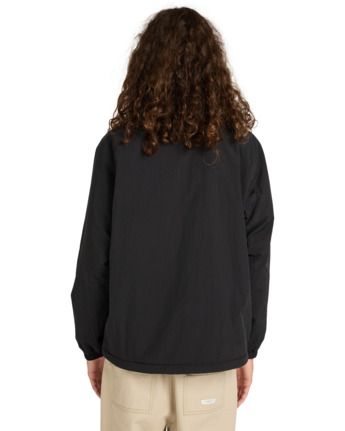 element, Coach Polar - Coachjack voor Heren, FLINT BLACK (fbk) Coach Polar - Coach Jacket for Men  ELYJK00275