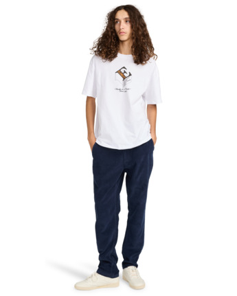element, Regular Corduroy - Regular Fit Chino-Hose für Männer, ECLIPSE NAVY (ecn) Regular Corduroy - Chino Trousers for Men  ELYNP00189