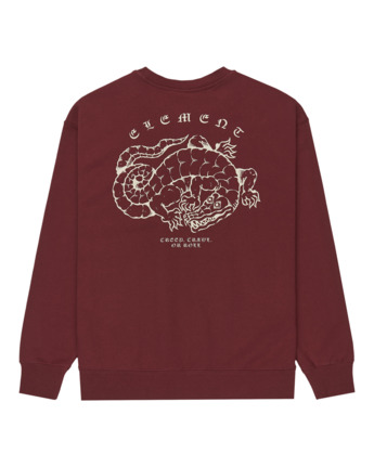 element, Aligator Cr - Sweat pour Homme, ZINFANDEL (rss0) Aligator Cr - Sweatshirt for Men  ELYSF00304