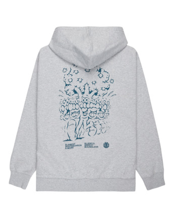 element, Motion Tree Po - Hoodie for Men, MID GREY HEATHER (sgbh) Motion Tree Po - Hoodie for Men  ELYSF00305