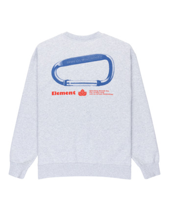 element, Sporting Cr - Sweater voor Heren, MID GREY HEATHER (sgbh) Sporting Cr - Sweatshirt for Men  ELYSF00308