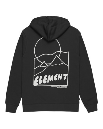 element, Sunrise Po - Kapuzenpulli für Männer, OFF BLACK (kta0) Sunrise Po - Hoodie for Men  ELYSF00320