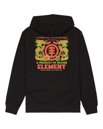 element, Element Enough - Sweat à capuche pour Homme, FLINT BLACK (fbk) Element Enough - Hoodie for Men  ELYSF00360
