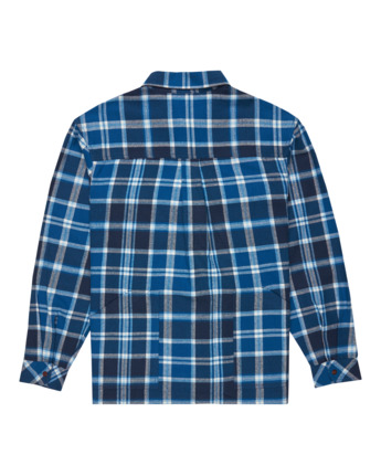 element, FFNC Checkmate - Camiseta de manga larga para Hombre, FNCC BLUEBIRD PLAID (bqp1) FFNC Checkmate - Long Sleeves Shirt for Men  ELYWT00174