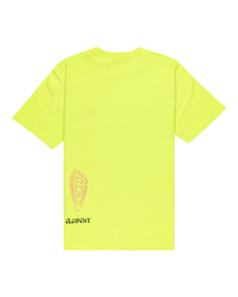 element, FFNC Stone - Camiseta de manga corta para Hombre, LIME PUNCH (ggy0) FFNC Stone - Short Sleeves T-Shirt for Men  ELYZT00525
