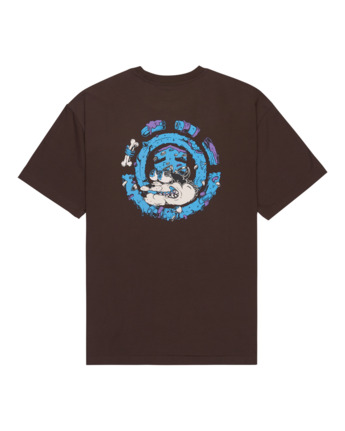 element, Bad Doggie - Camiseta de manga corta para hombre, JAVA (ctf0) Bad Doggie - Short Sleeve T-Shirt for Men  ELYZT00560