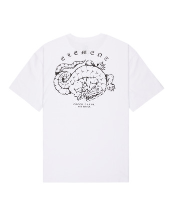 element, Aligator - T-Shirt à manches courtes pour Homme, OPTIC WHITE (wbb0) Aligator - Short Sleeve T-Shirt for Men  ELYZT00562