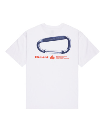 element, Sporting - Short Sleeve T-Shirt for Men, OPTIC WHITE (wbb0) Sporting - Short Sleeve T-Shirt for Men  ELYZT00569