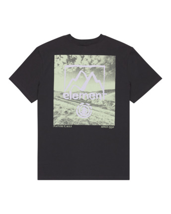element, Open Hills - T-Shirt à manches courtes pour Homme, OFF BLACK (kta0) Open Hills - Short Sleeve T-Shirt for Men  ELYZT00580