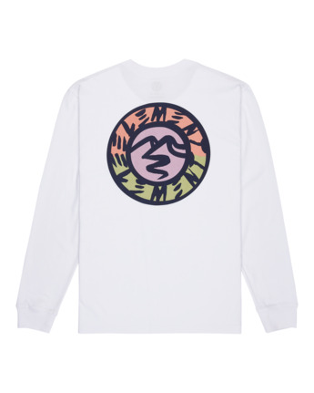 element, Path Ahead - Longsleeve für Männer, OPTIC WHITE (wbb0) Path Ahead - Long Sleeve T-Shirt for Men  ELYZT00581