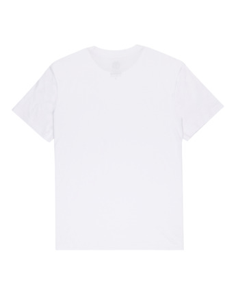 element, Dual - T-Shirt à manches courtes pour Homme, OPTIC WHITE (wbb0) Dual - Short Sleeve T-Shirt for Men  ELYZT00602