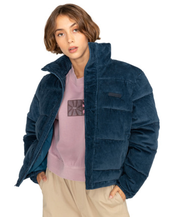 Wolfeboro Aspen - Corduroy Puffer Jacket for Women