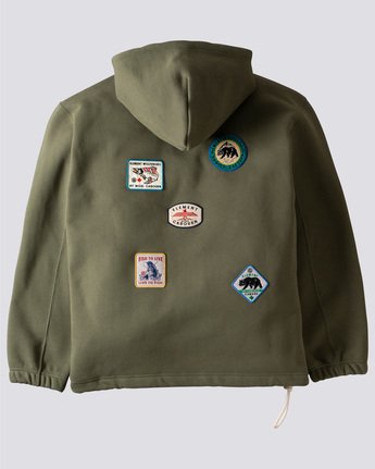 Nigel Cabourn Patch - Hoodie for Men  U1FLA5ELF0