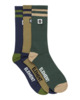 2Tone Icon 3Pk - Skate Socks for Men  ELYAA00200