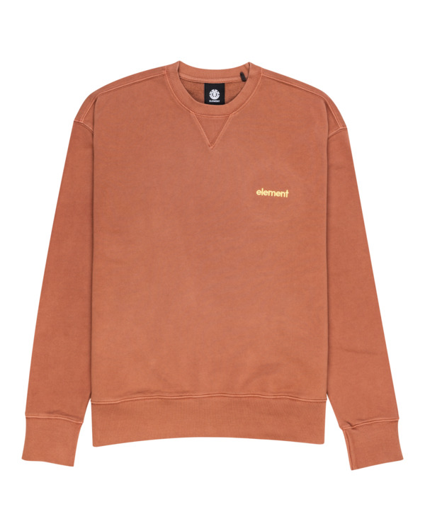 0 Cornell 3.0 - Felpa da Uomo Brown C1CRC1ELP2 Element