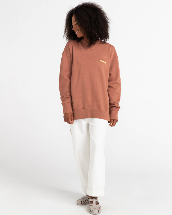 8 Cornell 3.0 - Felpa da Uomo Brown C1CRC1ELP2 Element