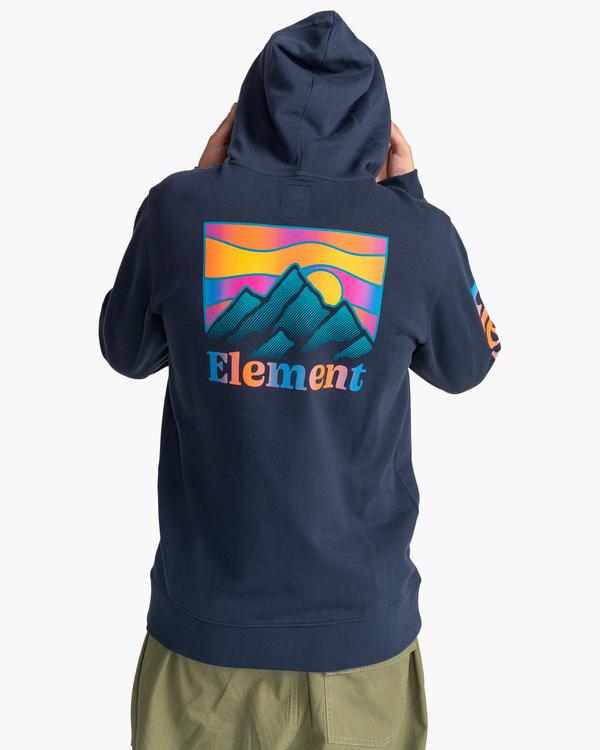 10 Kass - Hoodie for Men Grey C1HOB7ELP2 Element