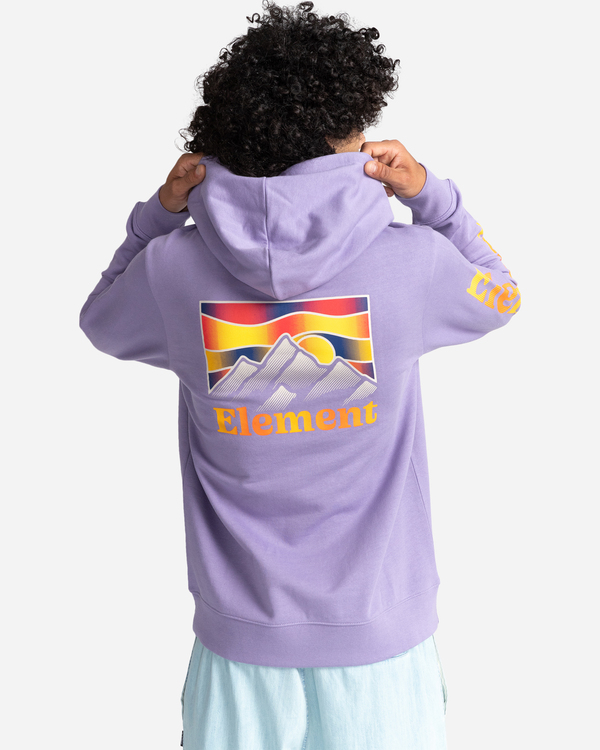 10 Kass - Hoodie for Men Purple C1HOB7ELP2 Element