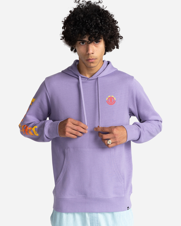 2 Kass - Hoodie for Men Purple C1HOB7ELP2 Element