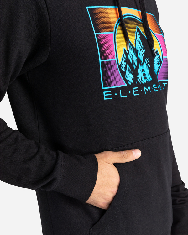 3 Palazzo - Hoody voor Heren Black C1HOB9ELP2 Element