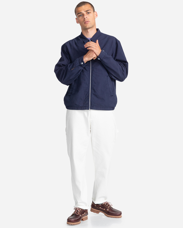 5 Parker Gingham - Zip-Up Coach Jacket for Men  C1JKC1ELP2 Element
