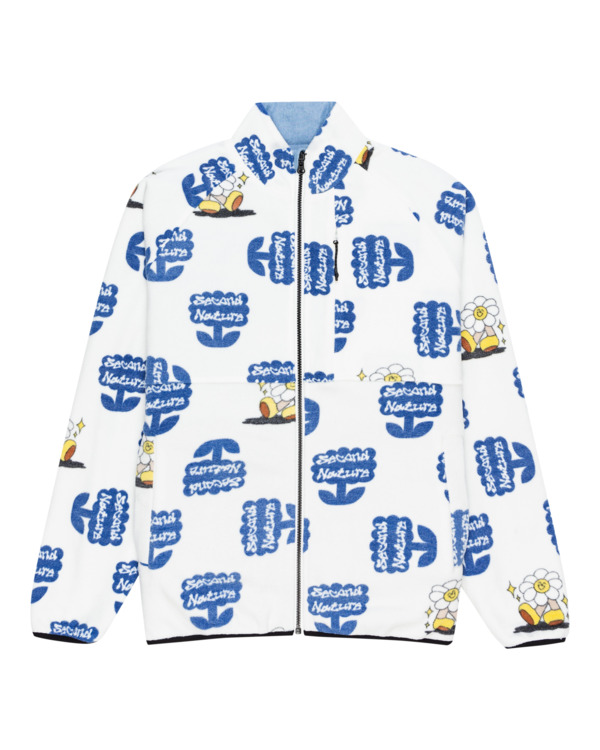 0 Ellie Andrews - Wolfe Track Second - Veste de survêtement réversible pour Homme Blanc C1JKC6ELP2 Element