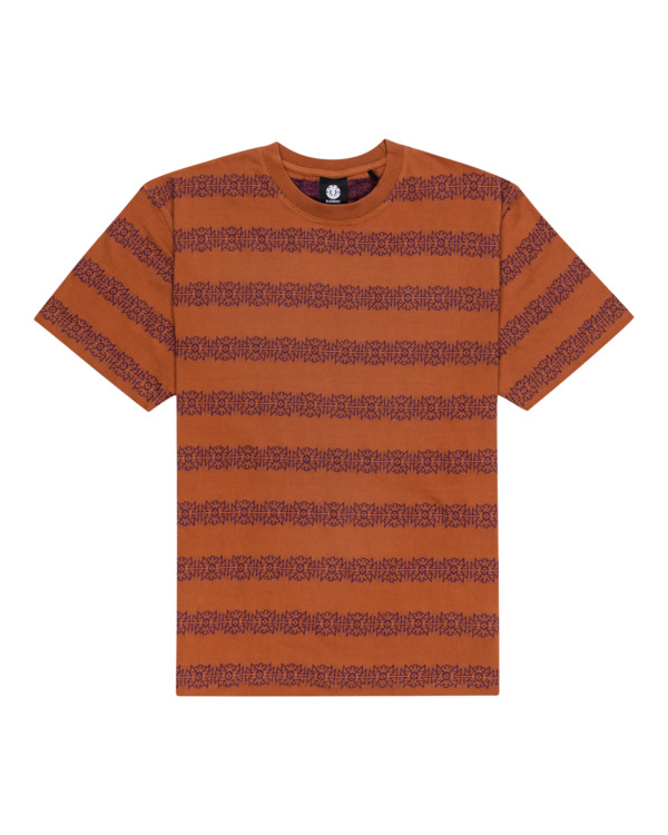 0 Retro Minto - Short Sleeve T-Shirt for Men Brown C1KTC2ELP2 Element
