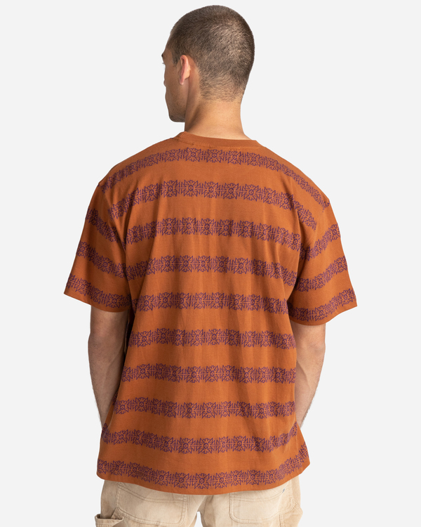 4 Retro Minto - Short Sleeve T-Shirt for Men Brown C1KTC2ELP2 Element