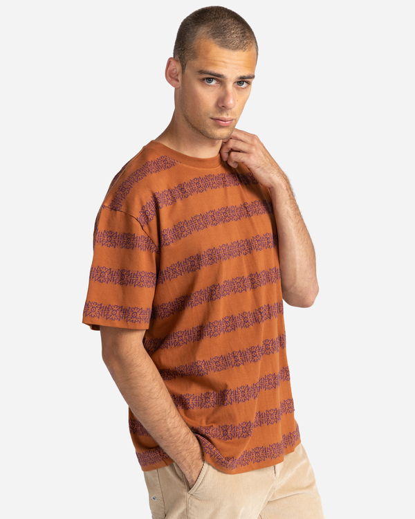 2 Retro Minto - Short Sleeve T-Shirt for Men Brown C1KTC2ELP2 Element