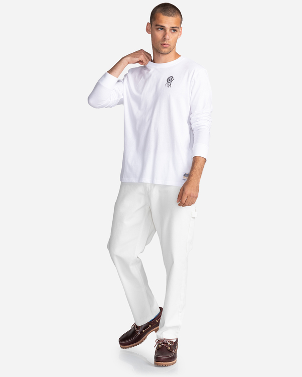 5 Bloom - T-shirt manches longues pour Homme Blanc C1LSB2ELP2 Element