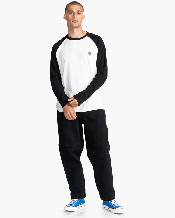 4 Blunt - Camiseta de manga larga para Hombre Negro C1LSB3ELP2 Element