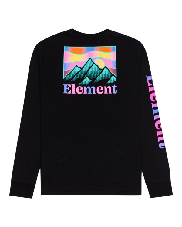 Kass - Long Sleeve T-Shirt for Men - Men's Black Long Sleeve T