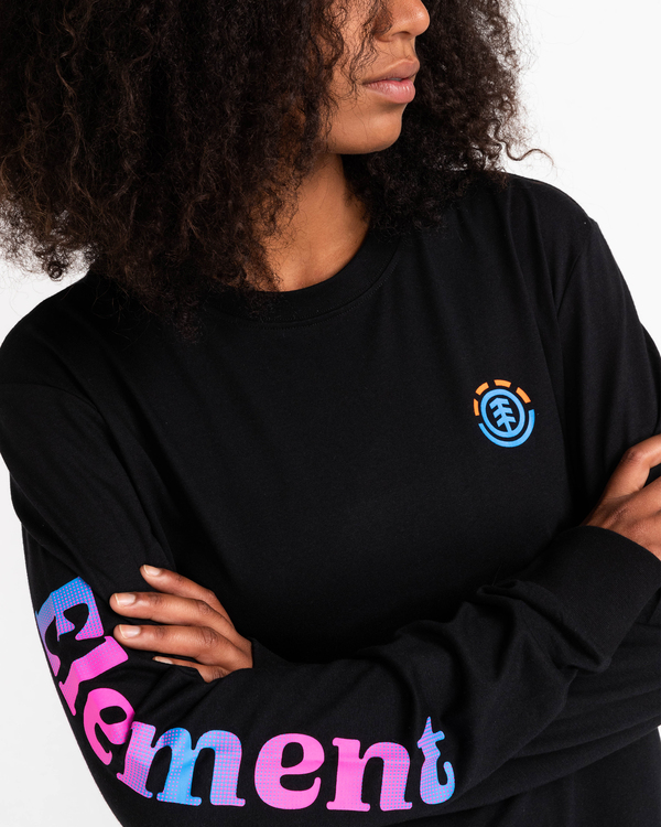Kass - Long Sleeve T-Shirt for Men - Men's Black Long Sleeve T