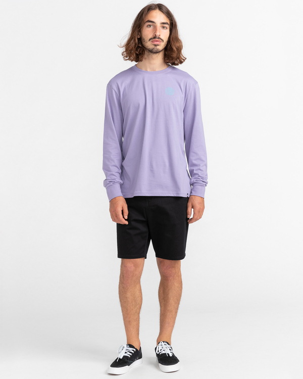 4 Hollis - Long Sleeve T-Shirt for Men  C1LSB9ELP2 Element