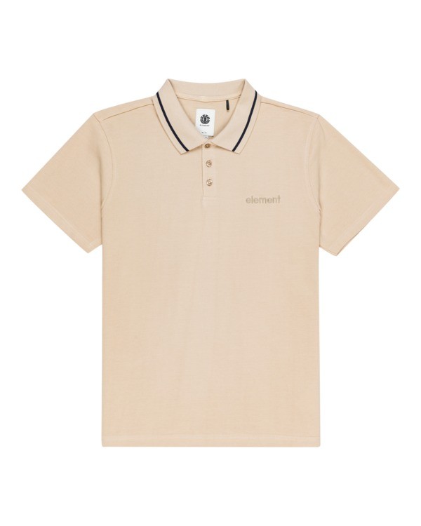 0 Myloh - Camisa Polo de Manga Corta para Hombre Rojo C1PPB1ELP2 Element