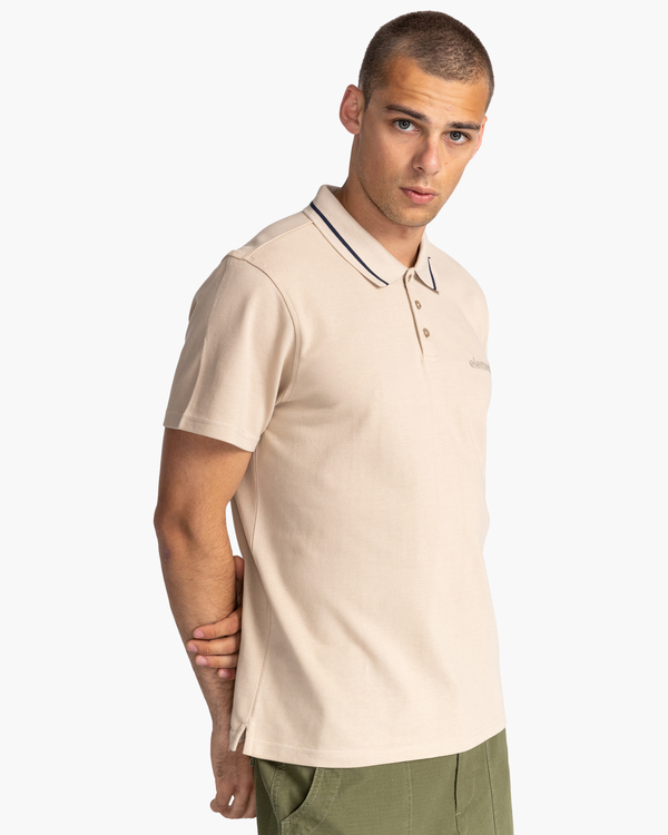 2 Myloh - Camisa Polo de Manga Corta para Hombre Rojo C1PPB1ELP2 Element