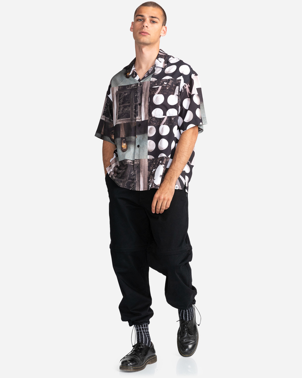 4 Jaakko Ojanen - Resort - Kurzärmliges Hemd für Männer Schwarz C1SHC1ELP2 Element