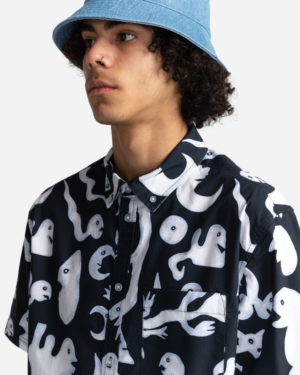 3 Garden Poplin - Kurzärmliges Hemd für Männer  C1SHC2ELP2 Element