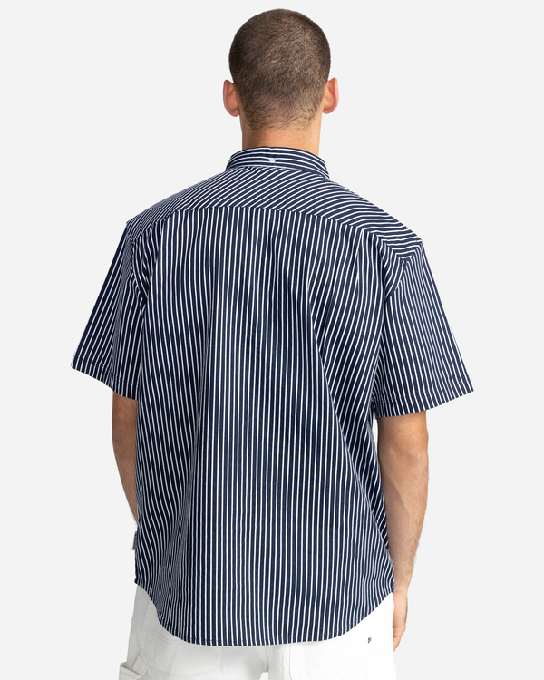 5 Daily - Kurzärmliges Hemd für Männer Blau C1SHD1ELP2 Element