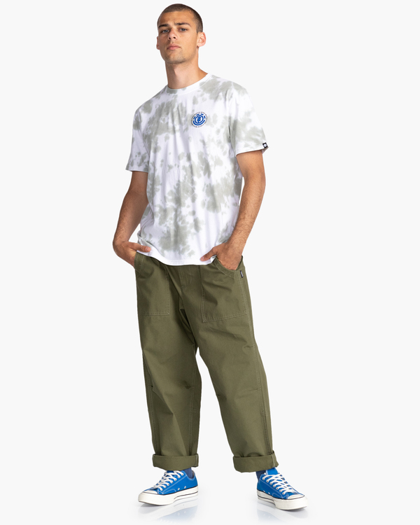 4 Seal Td - Short Sleeve T-Shirt for Men Beige C1SSJ7ELP2 Element