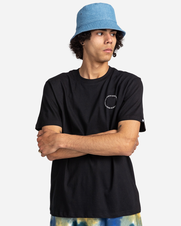 2 Delmar - Short Sleeve T-Shirt for Men Black C1SSJ9ELP2 Element