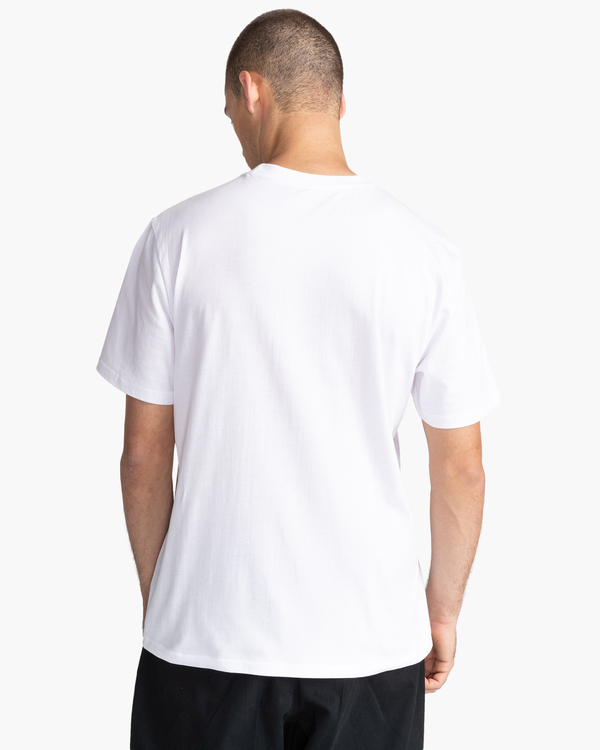 4 Astra - Camiseta de manga corta para Hombre Blanco C1SSK3ELP2 Element