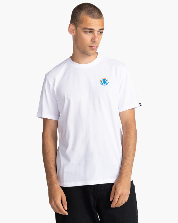 2 Kass - Short Sleeve T-Shirt for Men White C1SSL8ELP2 Element