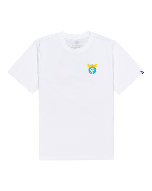 0 Bazan - Short Sleeve T-Shirt for Men White C1SSM2ELP2 Element