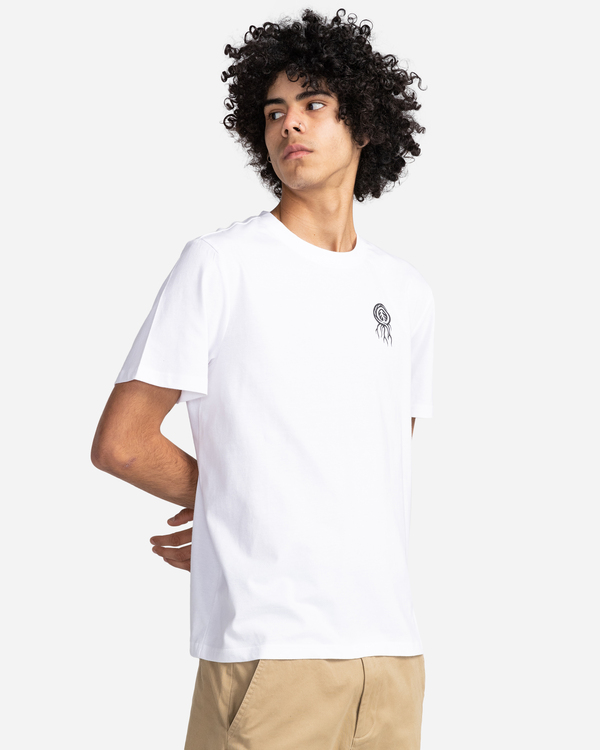 3 Bloom - Short Sleeve T-Shirt for Men White C1SSM4ELP2 Element