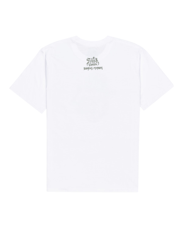 1 Hail - Camiseta de manga corta para Hombre Blanco C1SSM6ELP2 Element