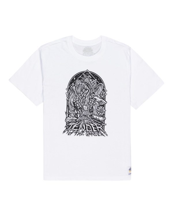 0 Over Grown - T-shirt manches courtes pour Homme Blanc C1SSM7ELP2 Element