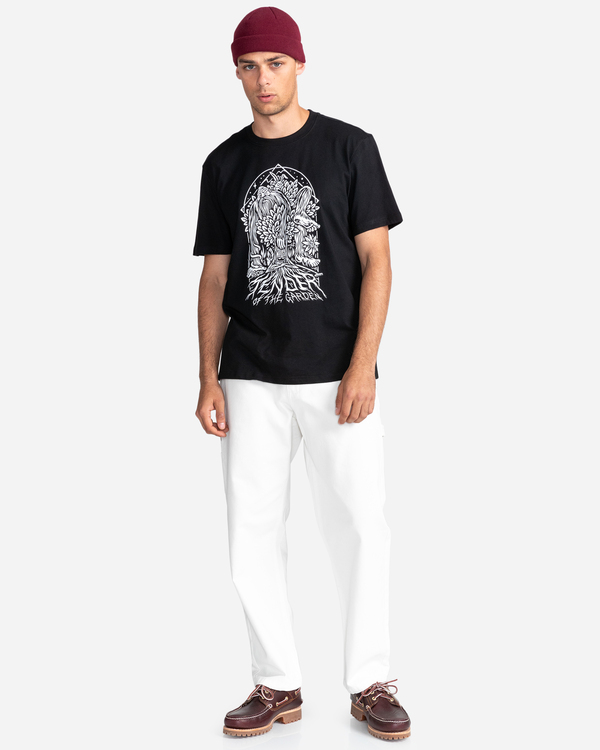 5 Over Grown - T-shirt manches courtes pour Homme Noir C1SSM7ELP2 Element