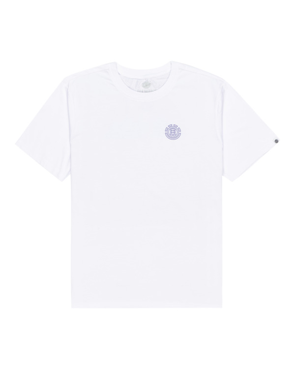 0 Hollis - Camiseta de manga corta para Hombre Blanco C1SSN3ELP2 Element